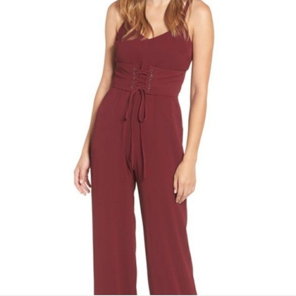 WAYF riply corset jumpsuit size xs